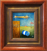 Aleš Vondřich - Na letišti - originál 